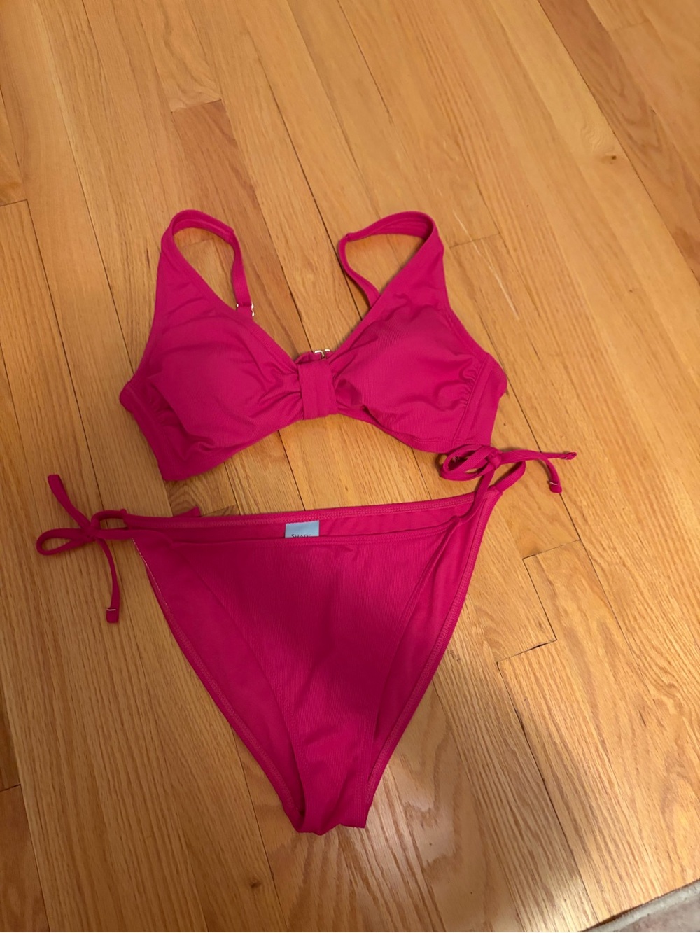 Shade & Shore Hot Pink Bikini Set